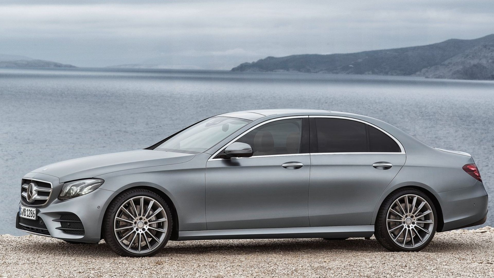 Grey 2017 Mercedes-Benz E-Class