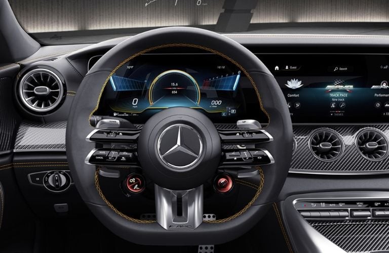 Mercedes-AMG GT 53 Interior Dashboard: A blend of luxury and performance