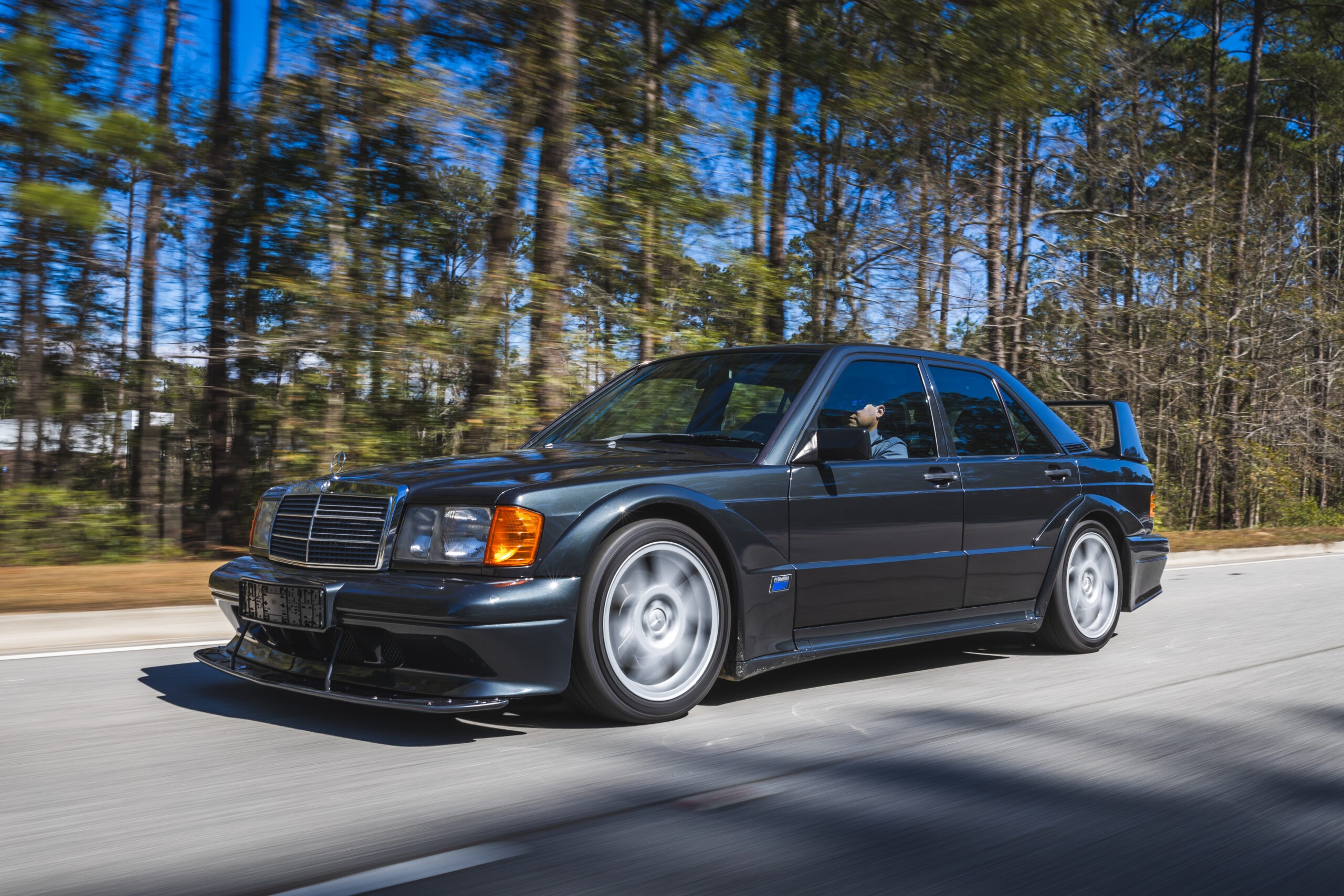 Mercedes Benz 190E 2.5 16 Evo II in motion