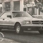 1982 Mercedes 380 SEC Top View