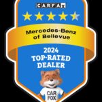 Mercedes-Benz of Bellevue CARFAX Top-Rated Dealer badge