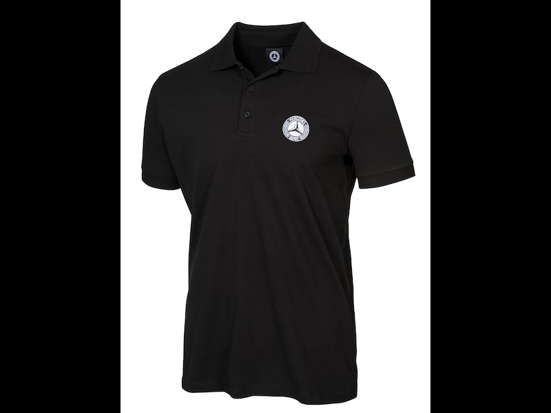 Mercedes-Benz Men's Polo Shirt in Navy Blue