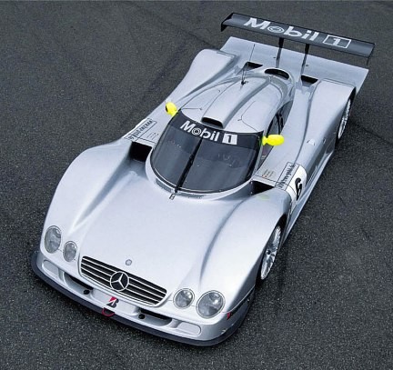 Mercedes Benz CLR race car design blueprint