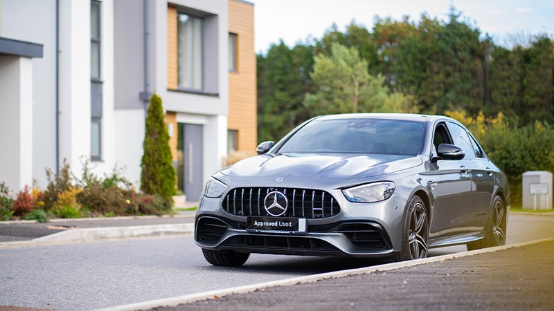 Grey Mercedes-Benz Car