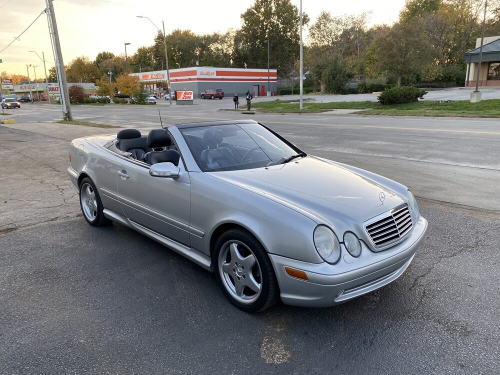 Mercedes-Benz CLK 430 Convertible on a sunny day