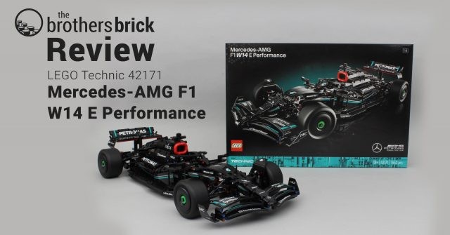 LEGO Technic Mercedes AMG F1 W14 E Performance Review Cover