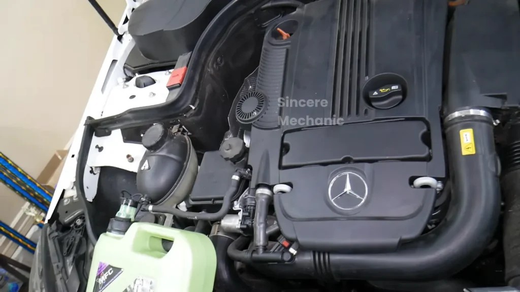 Mercedes A9 Service due - battery checking