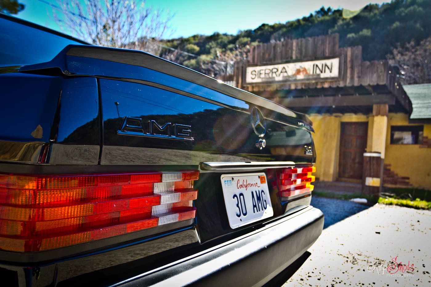 Mercedes Benz 190E AMG Front Quarter View