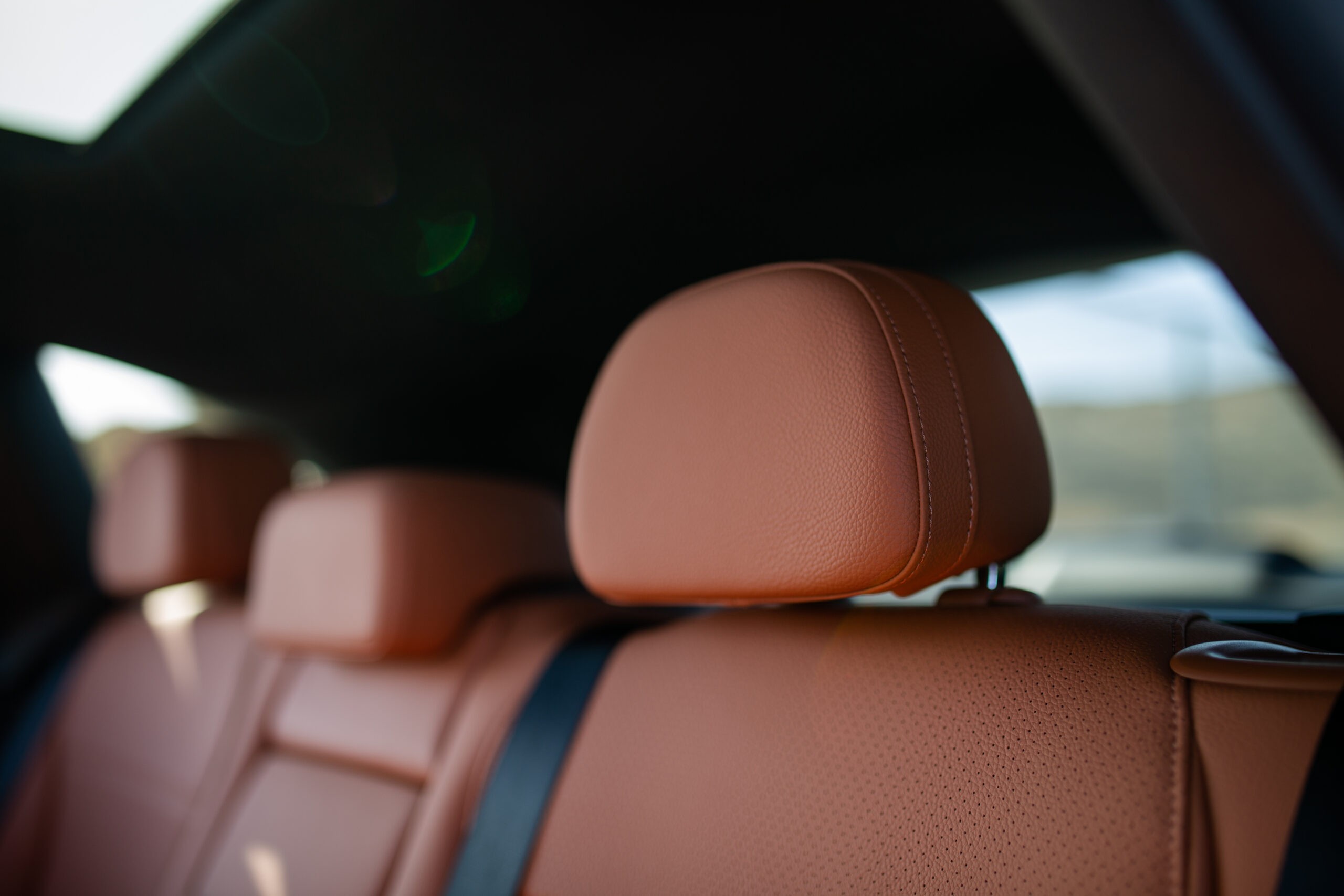 Mercedes GLC 300 steering wheel and digital instrument cluster emphasizing the driver-focused cockpit