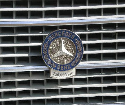 Mercedes High mileage Award