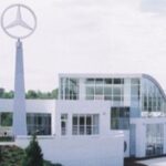 Mercedes-Benz Visitor Center Entrance in Tuscaloosa, Alabama