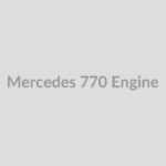 Vintage Mercedes-Benz 770 Grand Mercedes engine