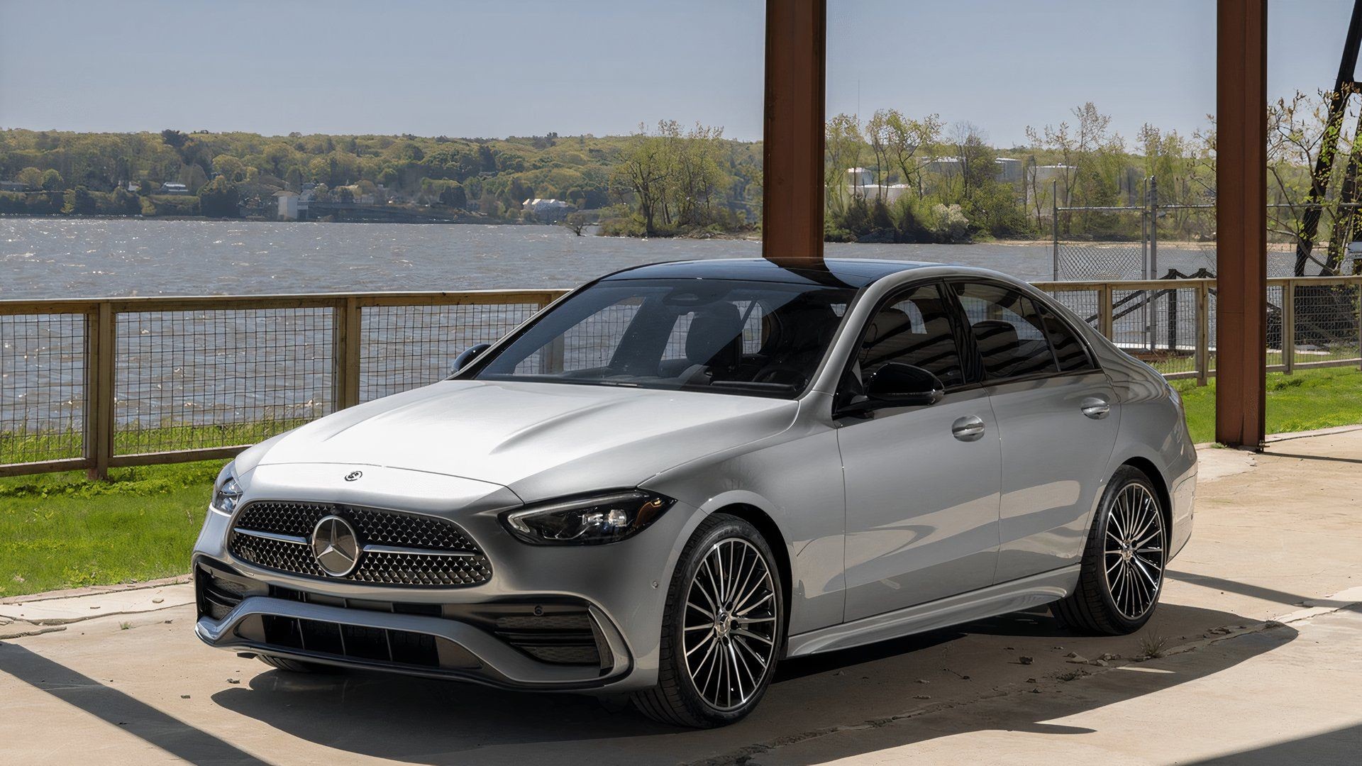 2025 Mercedes-Benz C-Class Front Quarter View