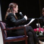 (L-R) Andrea Chapin, Mercedes Ruehl. Image by Martha Wade Steketee